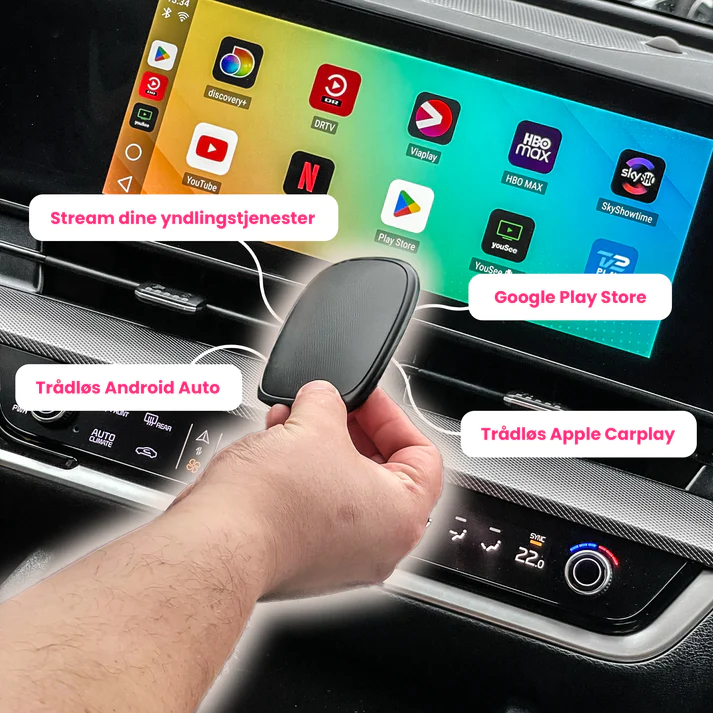 Trådløs Apple Carplay premium